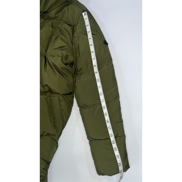Ralph Lauren Down Puffer Long Coat w/ Hood (Size: M) - Picture 9 of 11